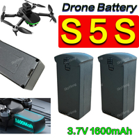 Original LSRC S5S Drone Battery 3.7V 1600mAh For S5S Mini Dron Replacement Parts S5S Accessory Lipo Battery Part