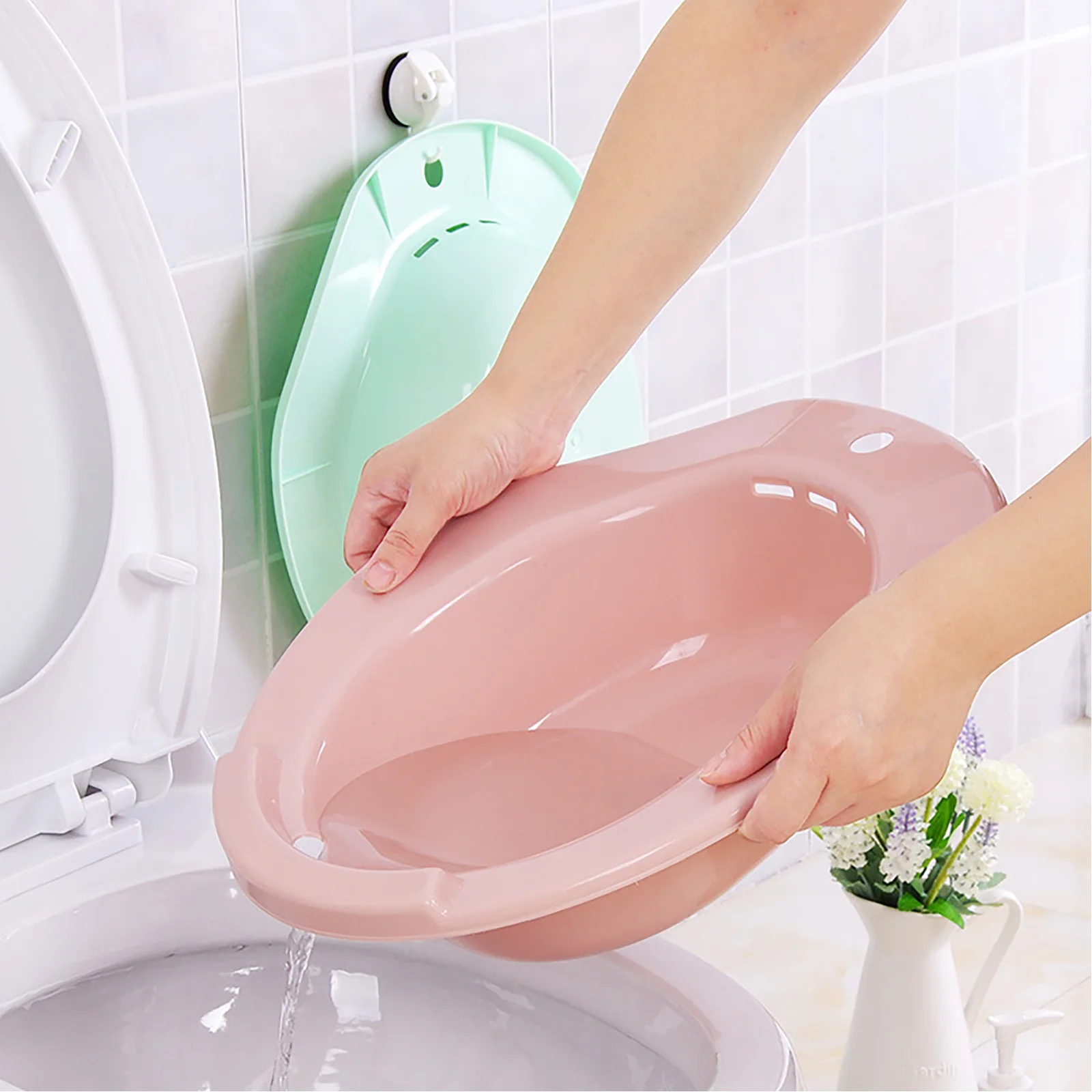 

1Pcs Sitz Bath Postpartum Care Squat Free Basin Toilet Seat Wash Basin Pregnant Women Elderly Hemorrhoids Soaking Bidet