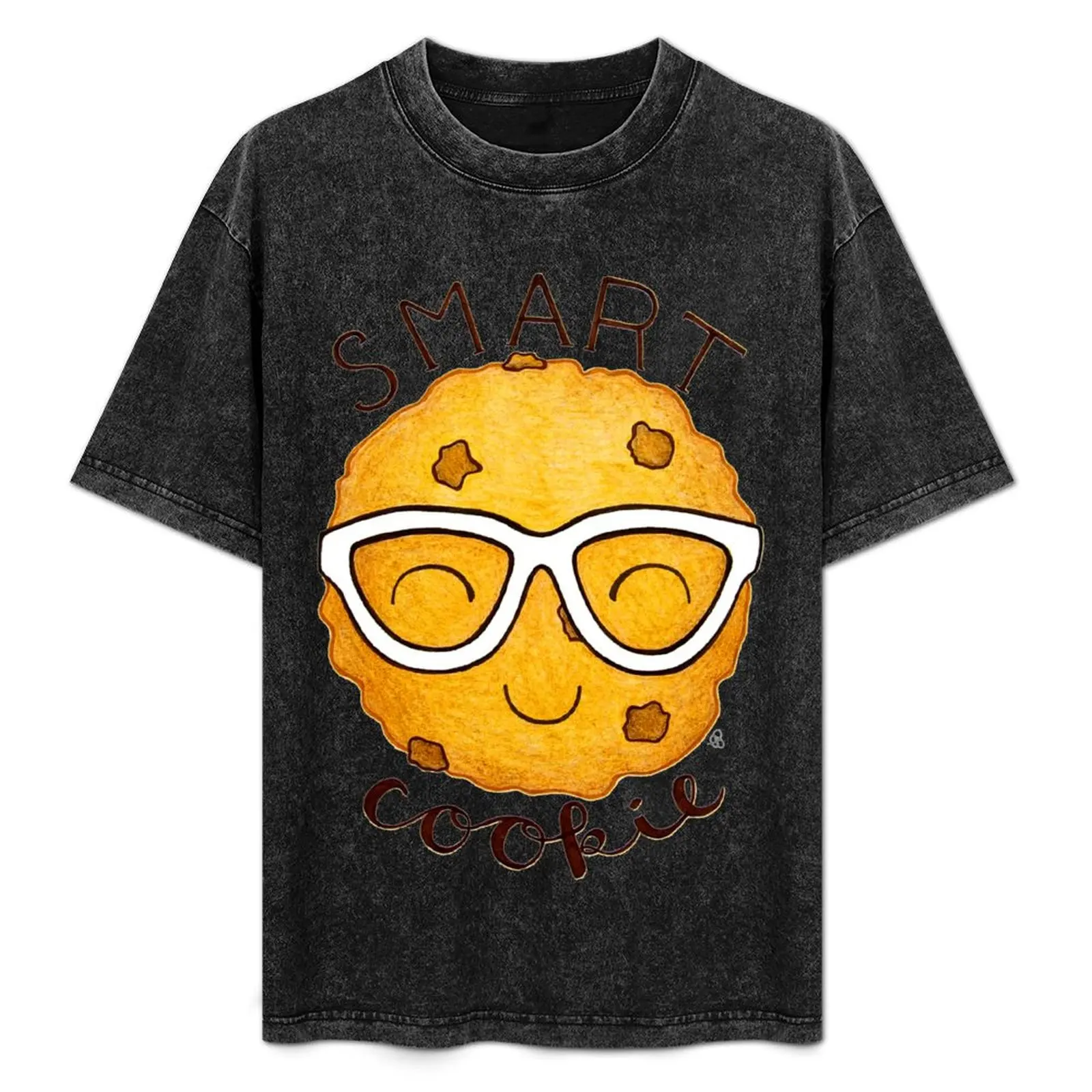 

Smart Cookie - A Clever Chocolate Chip Cookie Wearing Glasses T-Shirt Comfortable Workout Short Sleeve Shirt