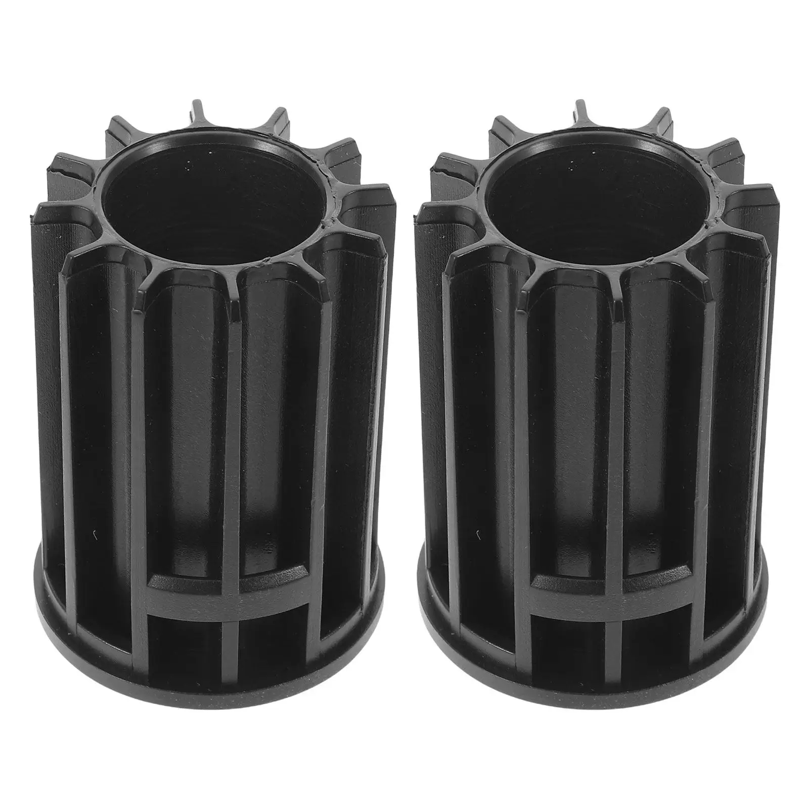 2Pcs Chair Pedestal Post Bushing Plastic Insert Gas Cylinder Sleeve Height Limiter Spacer Seat Base Liner Replacement Anti-Sink
