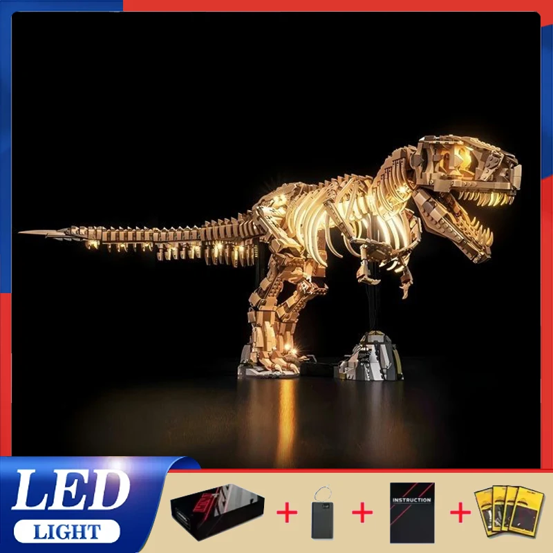 High-Grade DIY LED Lighting Set for Lego Bricks 76968 Tyrannosaurus Rex (Only Led Light,Without Blocks Model)