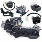 Complete Engine Gy6 Single Cylinder 4-Stroke Horizontal Vacuum Carburetor Air Cooled Go Kart Engine Motor AutoTransmission