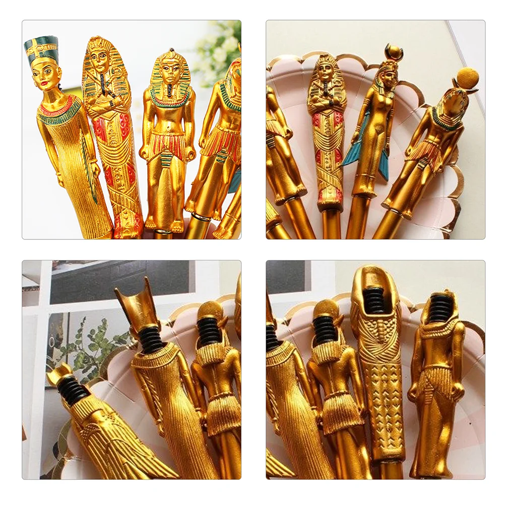 

Refillable Pharaoh Pen Plastic Note Taking Pens Advertising Activity Pen for Students Portable Replacement