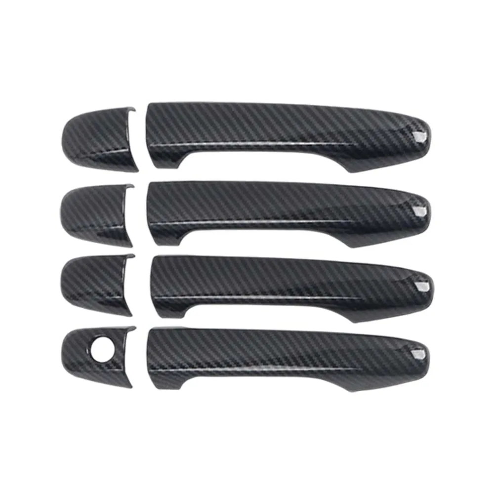 Car Decoration Door Handle Cover For Subaru WRX STi 2014-2019 Carbon Fiber Cars Accessories Upgrade Modify A Car