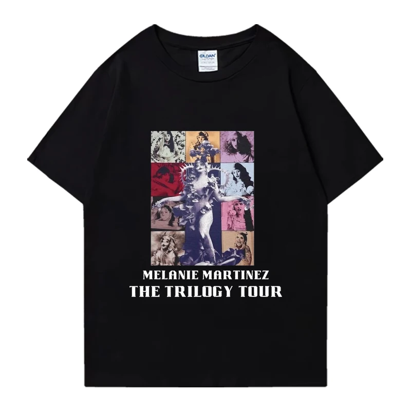 Hot sale Melanie Martinez The Trilogy Tour Personalized T shirt 2024 Casual Oversized short sleeve Tees Unisex popular clothing