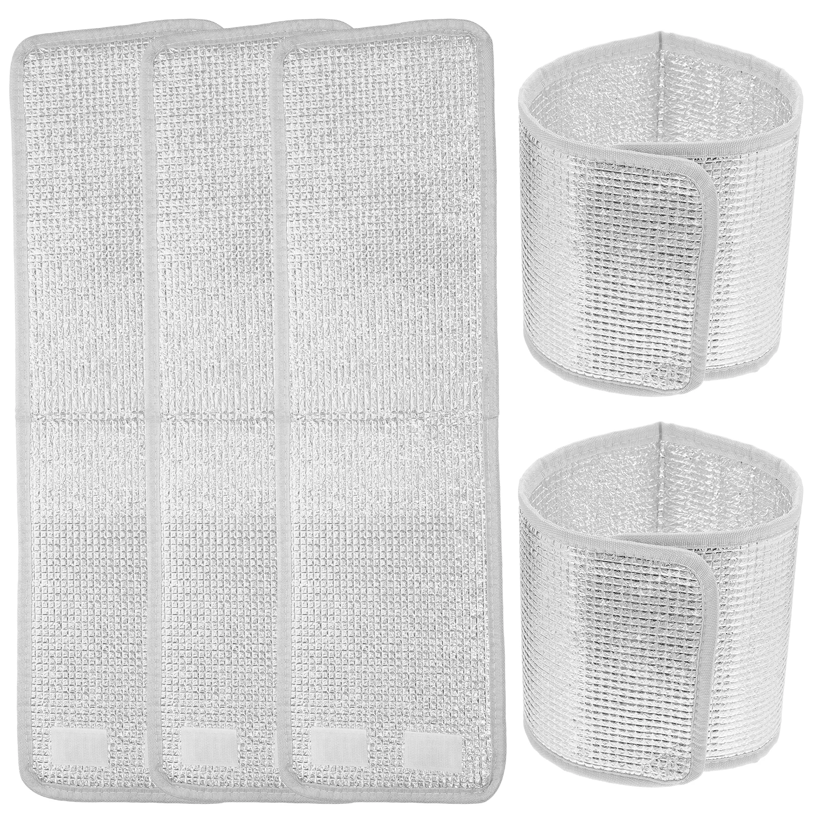 

5Pcs Plant Pot Covers Flower Pot Thermal Insulation Wrap Outdoor Winter Frost Protection Hook Loop Reusable