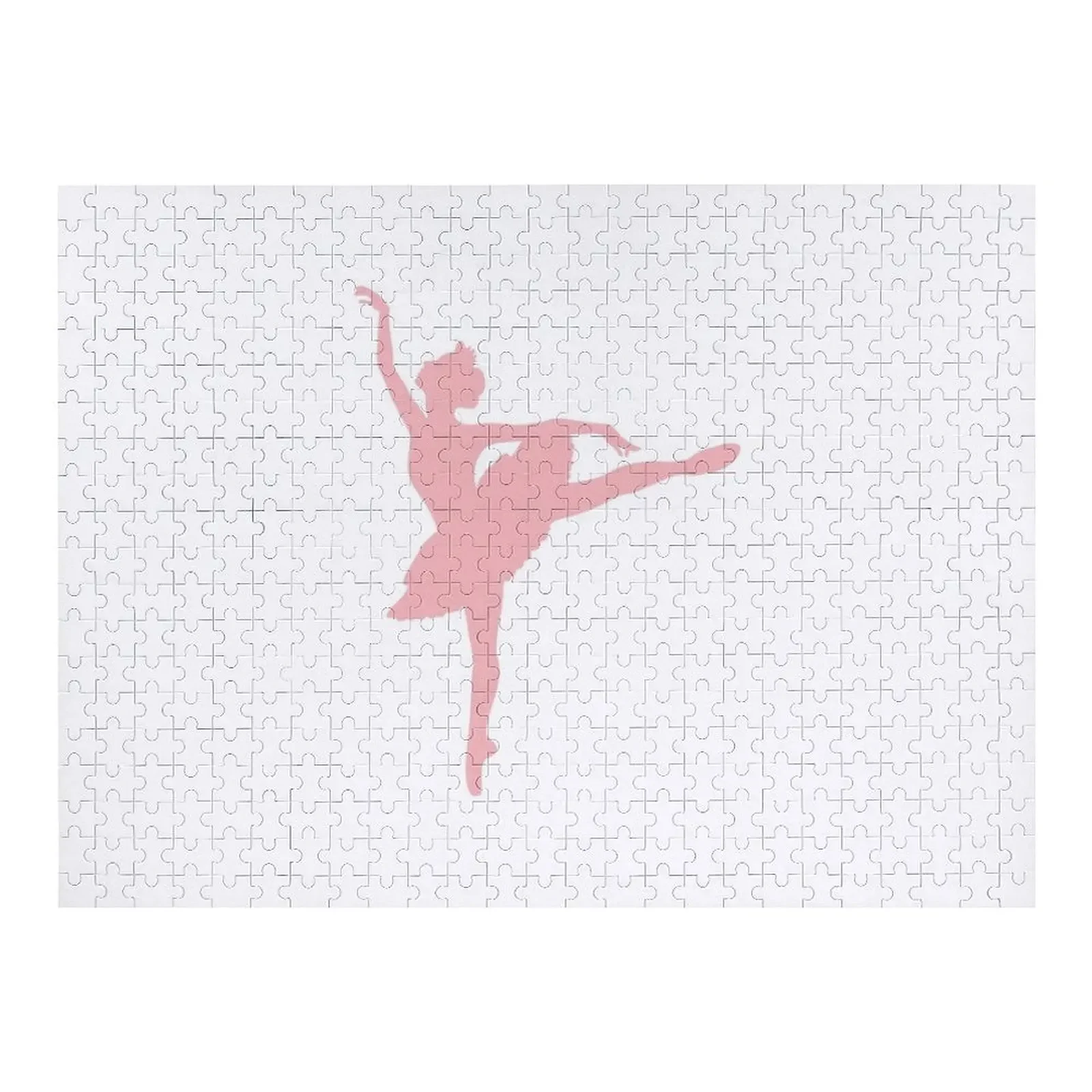 

Ballerina (pink) Jigsaw Puzzle Custom With Photo Animal Personalized Gifts Custom Wood Puzzle