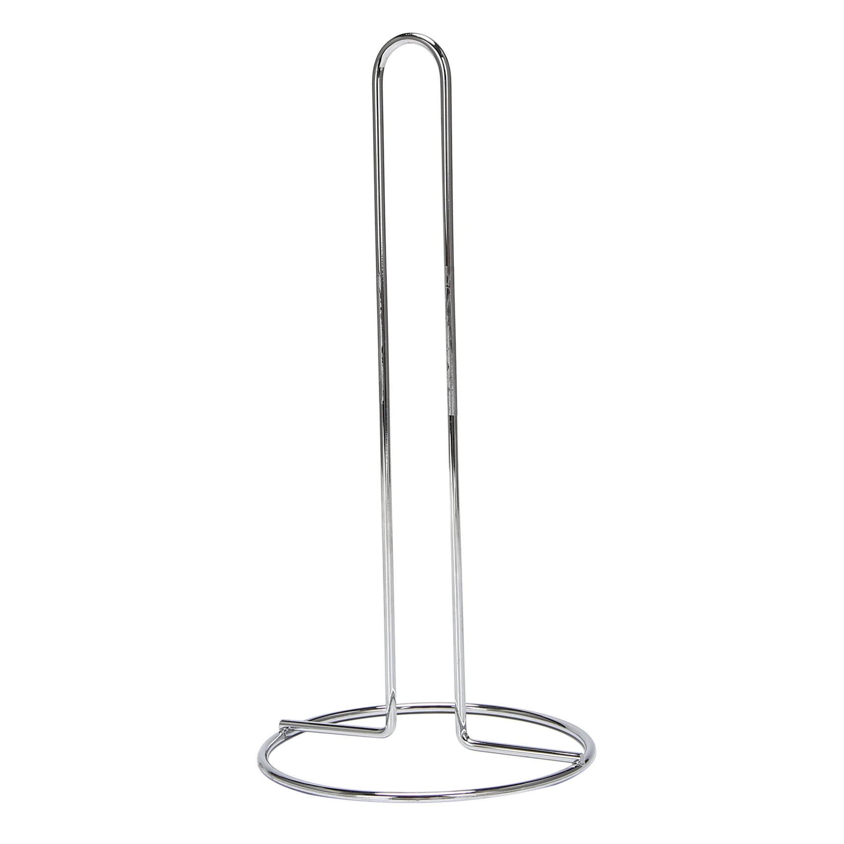 

【HAPPY】Держатель для кухонных полотенец, металлический, 12 x 32 x 12 см, серебристый глянцевый