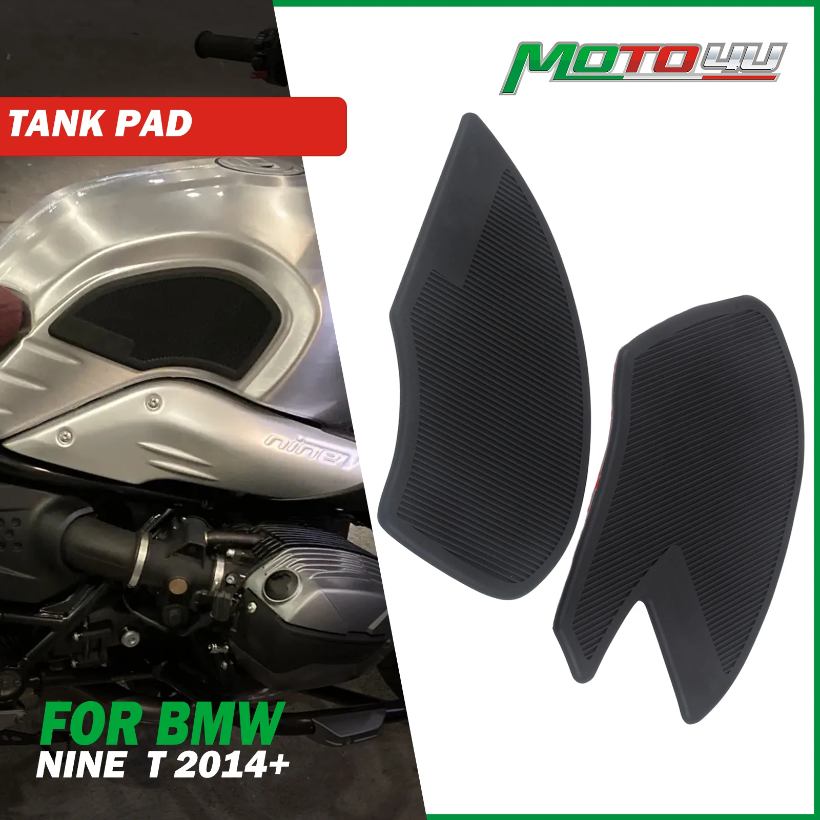 

Для BMW BMW R NINET R9t Scrambler 2 шт. Cafe Racer накладка на топливный бак боковая противоскользящая защитная накладка наколенник аксессуары для мотоциклов