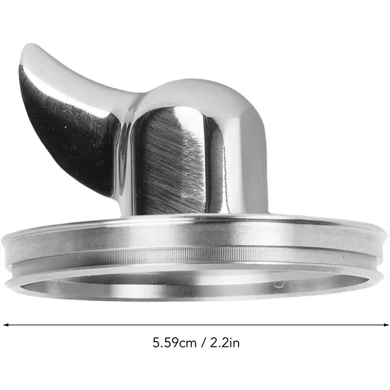 ABUN 54mm Bottomless Portafilter for Single Triple Baskets Coffee Products Single Spouts Stainless Steel Espresso