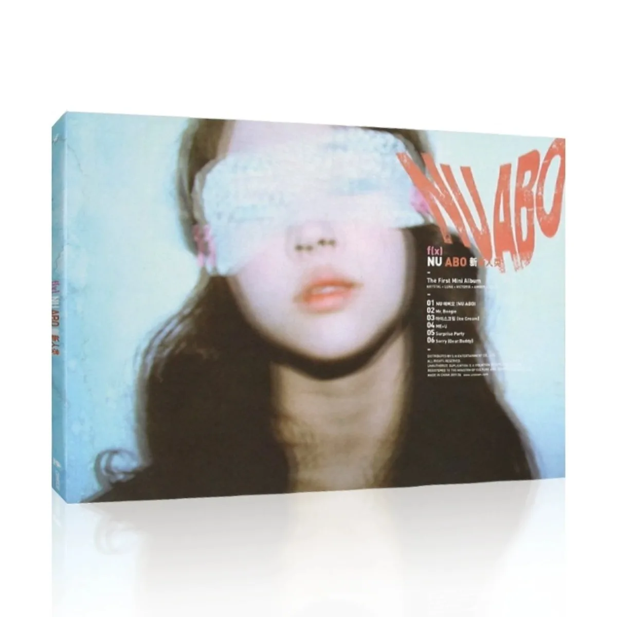 قرص مضغوط لألبوم F(x) "NU ABO" - K-Pop & J-Pop Creative Hits، قرص موسيقي قابل للجمع لمحبي المجموعة #1