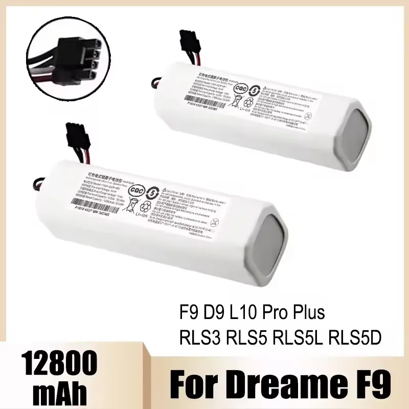 14,8V 12800mAh Akku für Xiaomi Mijia X10+PLUS B101CN OMNI 1S und Dreame F9 D9 L10 Pro Plus S10 S20 X10 Saug- und Wischroboter