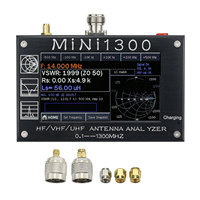 Mini1300 0.1-1300MHz HF/VHF/UHF Antenna Analyzer with 4.3\