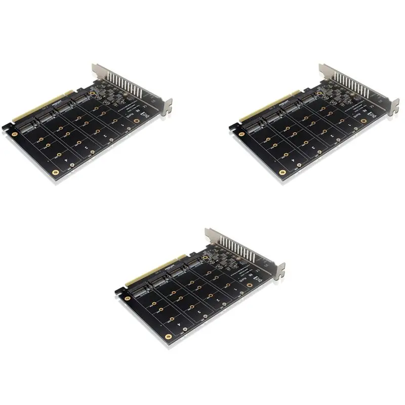 scheda-array-n36r-3x-ph44-nvme-a-4-dischi-con-splitter-di-segnale-pcie