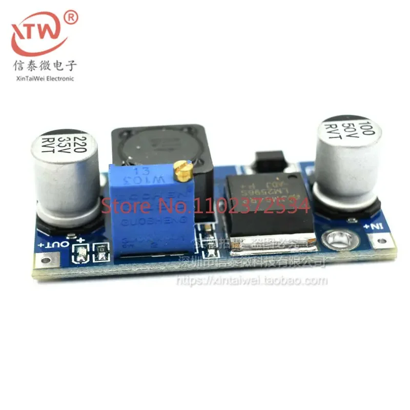 100 pieces LM2596S DC-DC step-down power module BUCK 3A adjustable step-down module voltage stabilization LM2576