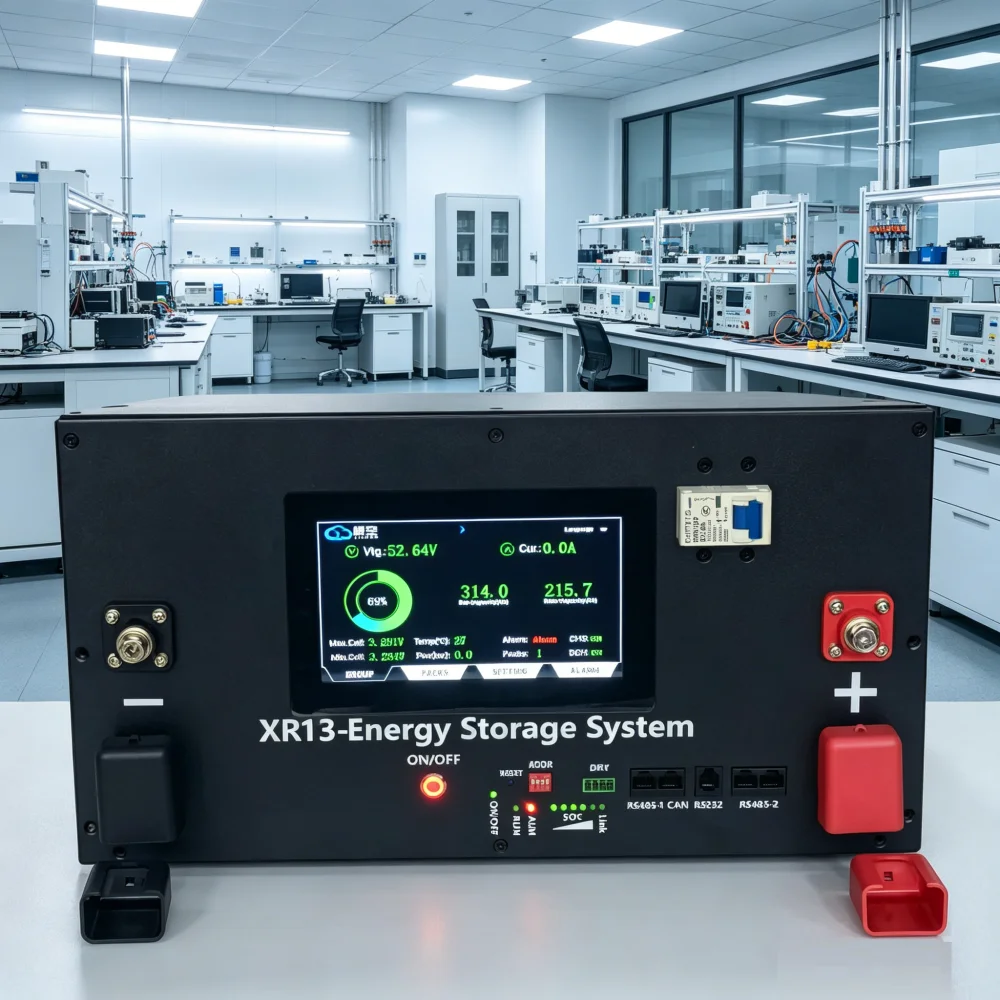 Lifepo4 Lithium-Batterie 8S 16S 24V 48V Smart BMS mit Balancierung Bluetooth LCD RS232 RS485 CAN-Kommunikation für Wechselrichter und PC – Detail 3
