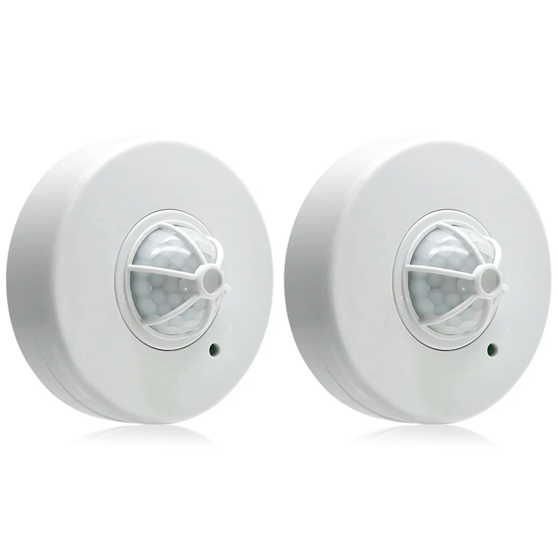 2X 3-12M 360 Degree Ceiling Occupancy Sensor Motion Sensor Light Switch High Sensitive PIR Motion Sensor Switch