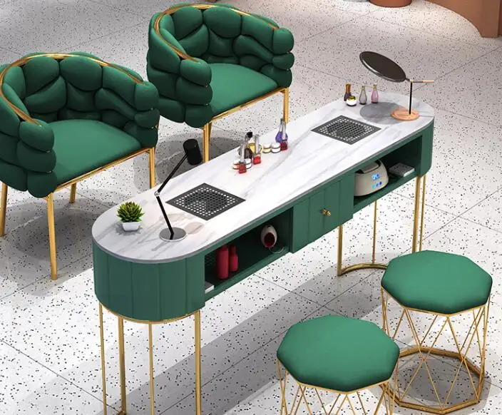 Nagel Enhancement Tafel En Stoel Pak Netto Rode Bank En Stoel