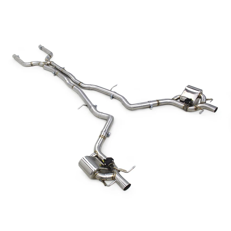 Custom Catback Exhaust For Mercedes-Benz E63 E63S AMG W213 4.0TT 2016-2023 Tuning Stainless Steel Pipe Muffler Exhaust System