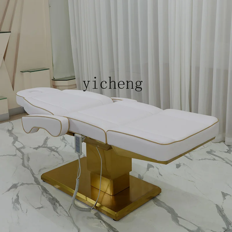 HSN electric beauty bed beauty salon body pattern embroidery bed folding bed automatic lifting