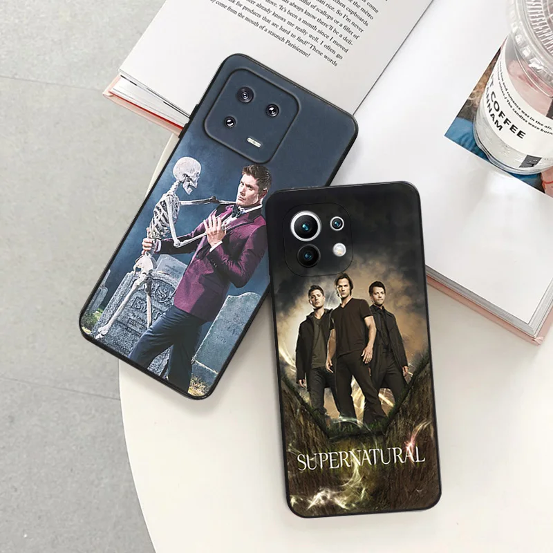 Matte Phone Cases For Redmi 12 12c 13c Note12 Note13 Pro Supernatural We Are Home Xiaomi 13 Lite 12x 12t 12s 5G Soft Black Cover