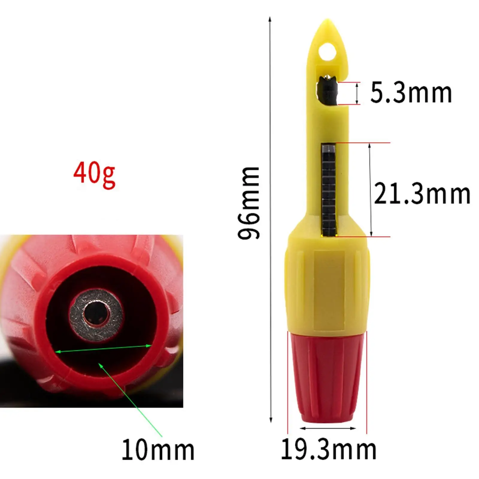 2 Pieces Non Breaking Insulation Wire Piercing Probe Clip, Adjustable Clip Test Voltmeter Electrical Circuit