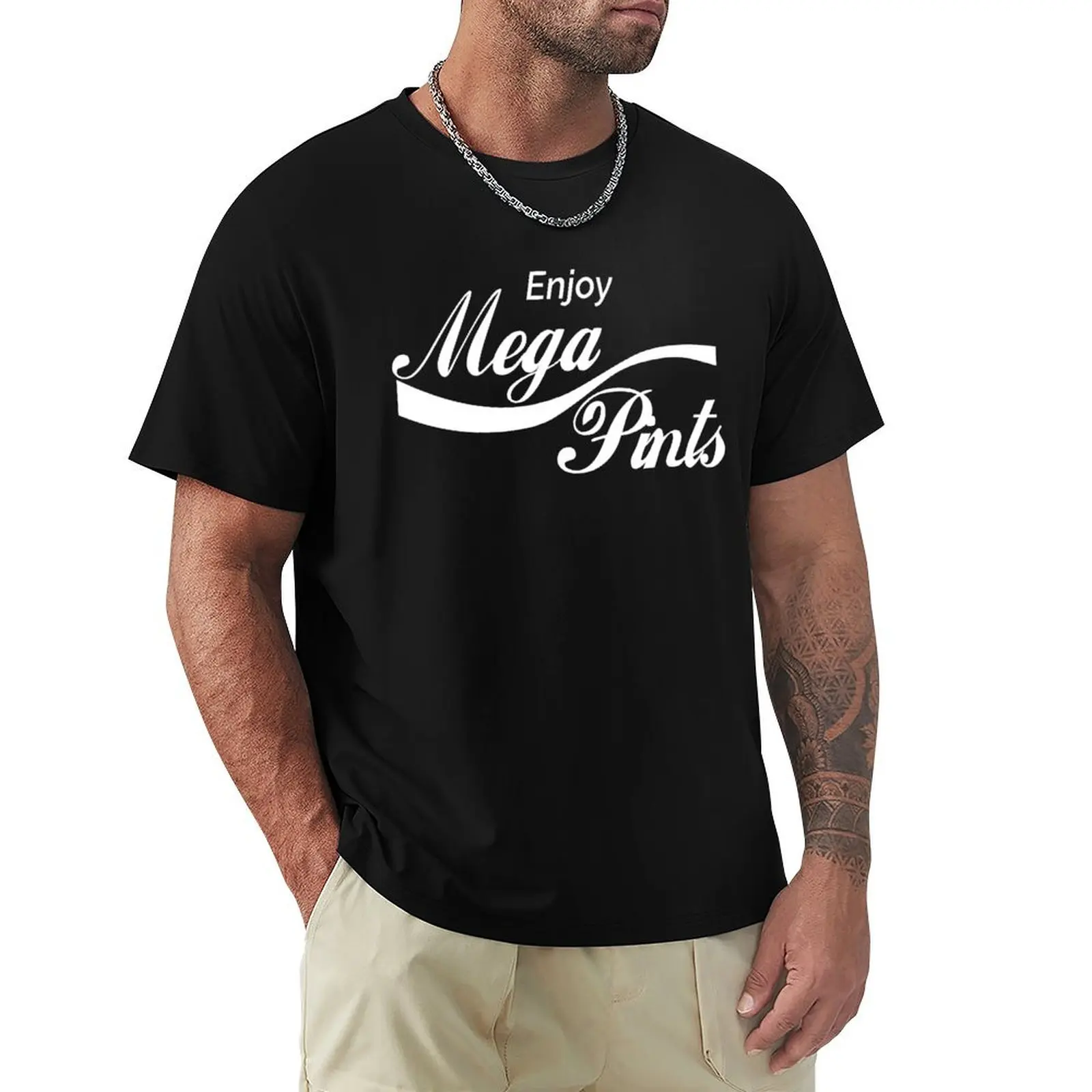 Enjoy Mega Pints T-Shirt Comfortable Daily Wear Tee