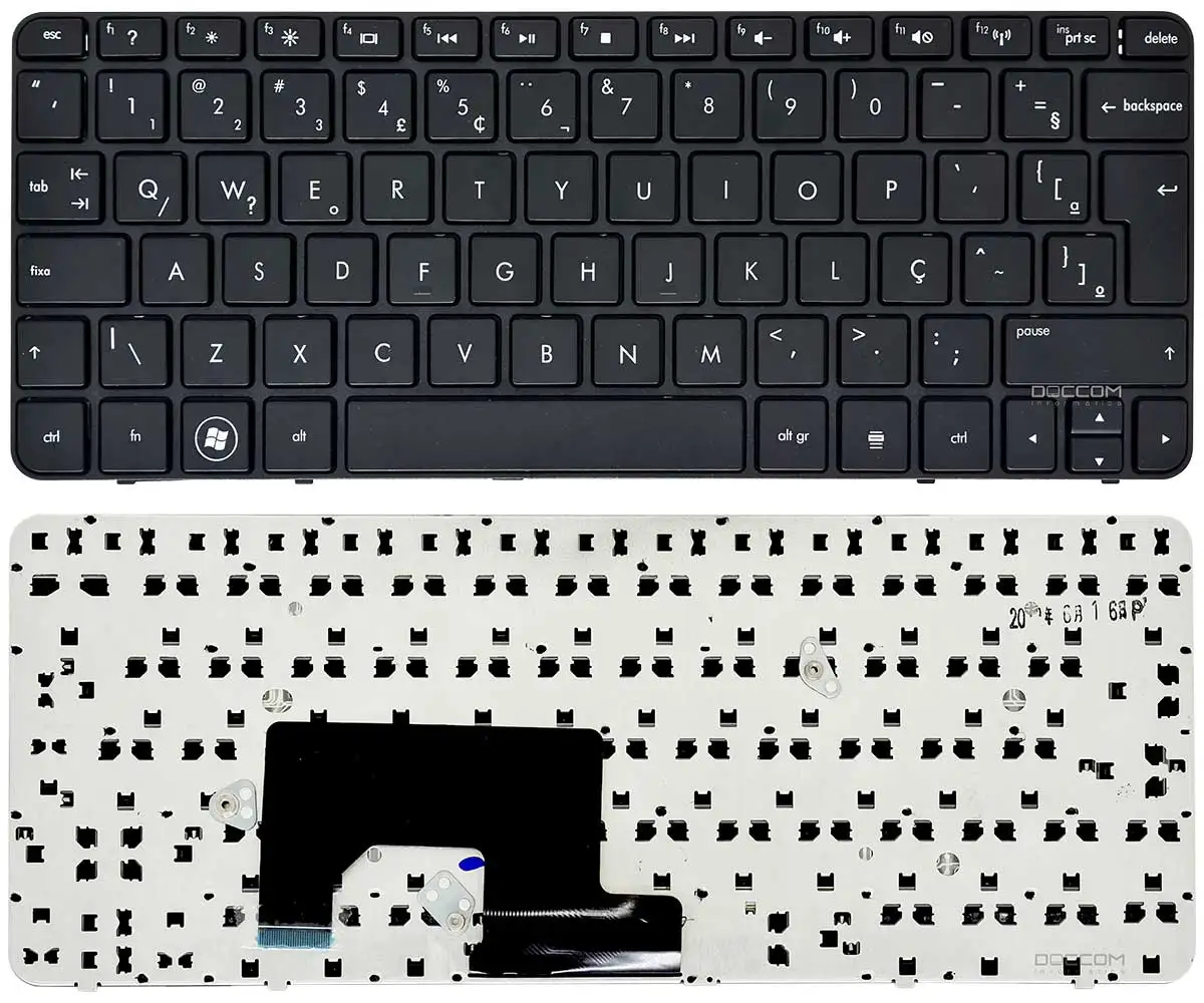 HP Netbook Compatible Keyboard Mini 210-2000eh 210-3020ss 210-3020st 210-2003sl 210-2004sa 210-3002so 210-3002sv 210-2190nr