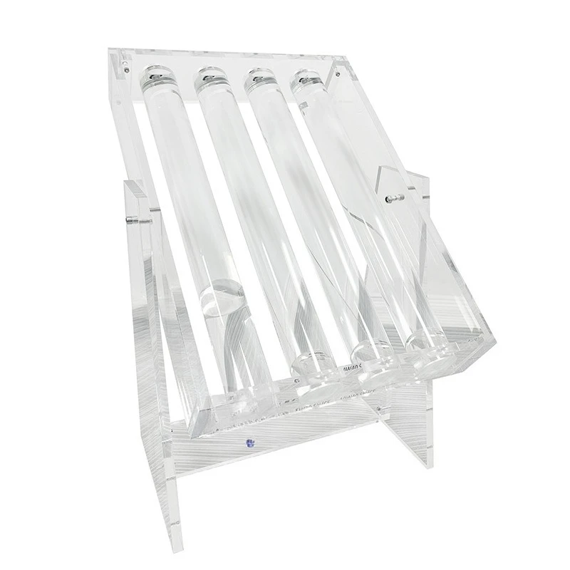 

Supply acrylic car machine comparison display stand machine viscosity detector glass rotating demonstration stand