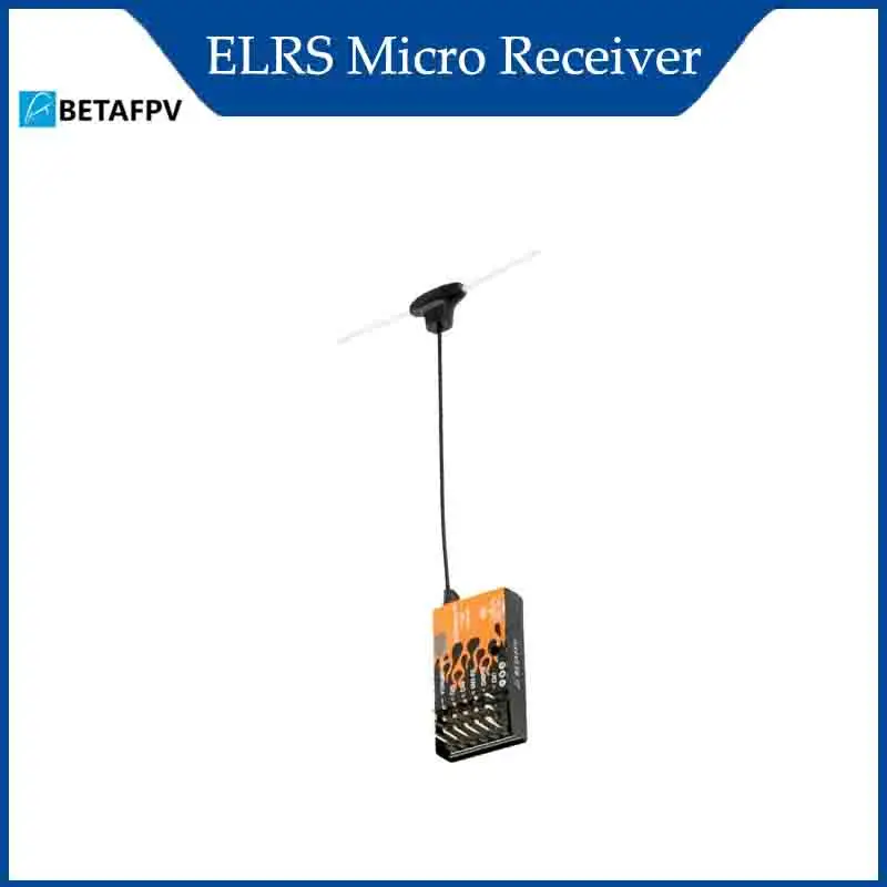 

BETAFPV ELRS Micro Receiver 2.4G 5 Channel PWM/CRSF 5V~9V Output For Long-Distance Fixed-Wing Helicopter Ship Model Car DIY RC