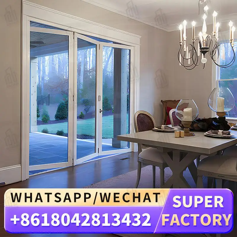 

Customizable High Function Windows Foldable Door for European Commercial Spaces Innovative Factory Solution Windows Foldable Doo