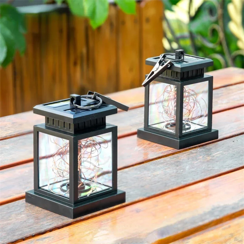 Solar Lantern Lawn Camping Decoration Landscape Courtyard Garden European-style LED Atmosphere Candle Light Solar Energy