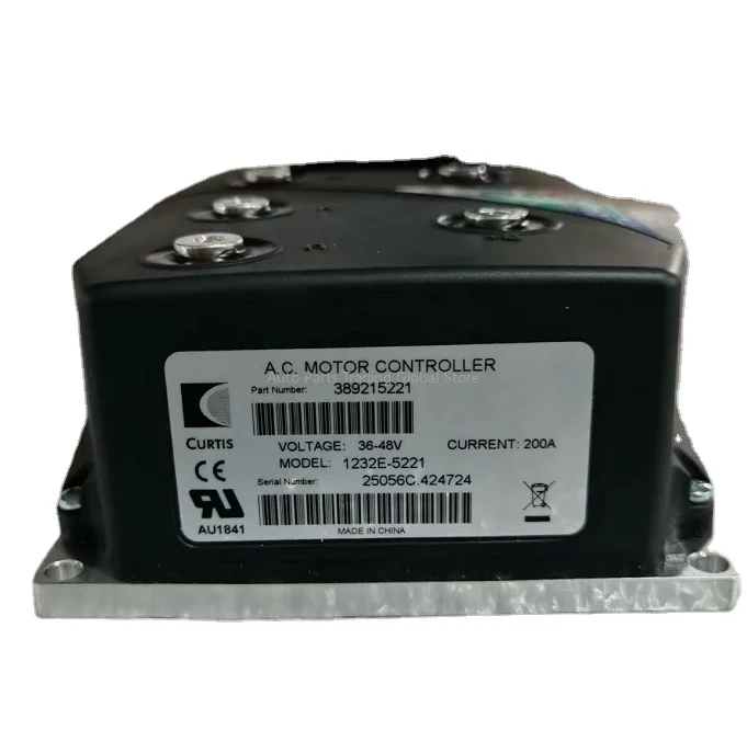 

Electric Forklift Spare Parts Curtis 1232E-5221 389215221 36V 48V 200A AC Motor Controller