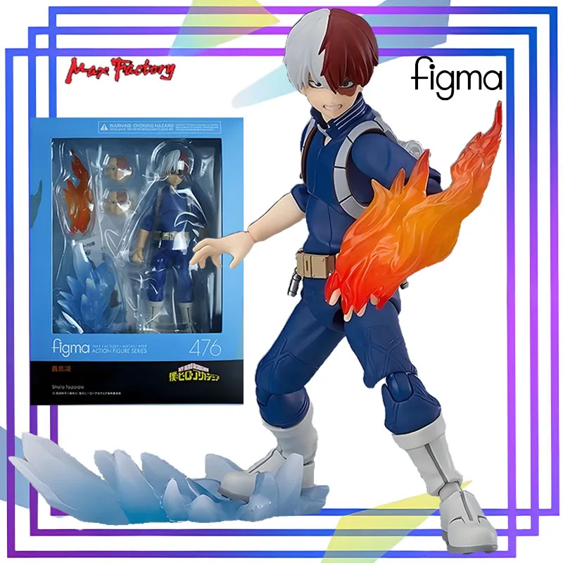 

Max Original Figma Series My Hero Academia: Shoto Todoroki, аниме, экшн-фигурка, сборная модель, игрушки, Коллекционная модель, украшения