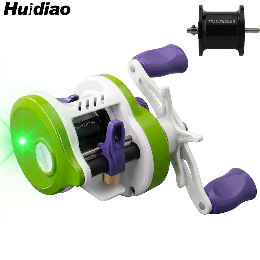 mulinello-da-baitcasting-huidiao-trailseeker-g2-dc-round-leggero-bfs-per-lancio-di-esche-leggere-ideale-per-la-pesca-a-finesse-di-trote-e-persici