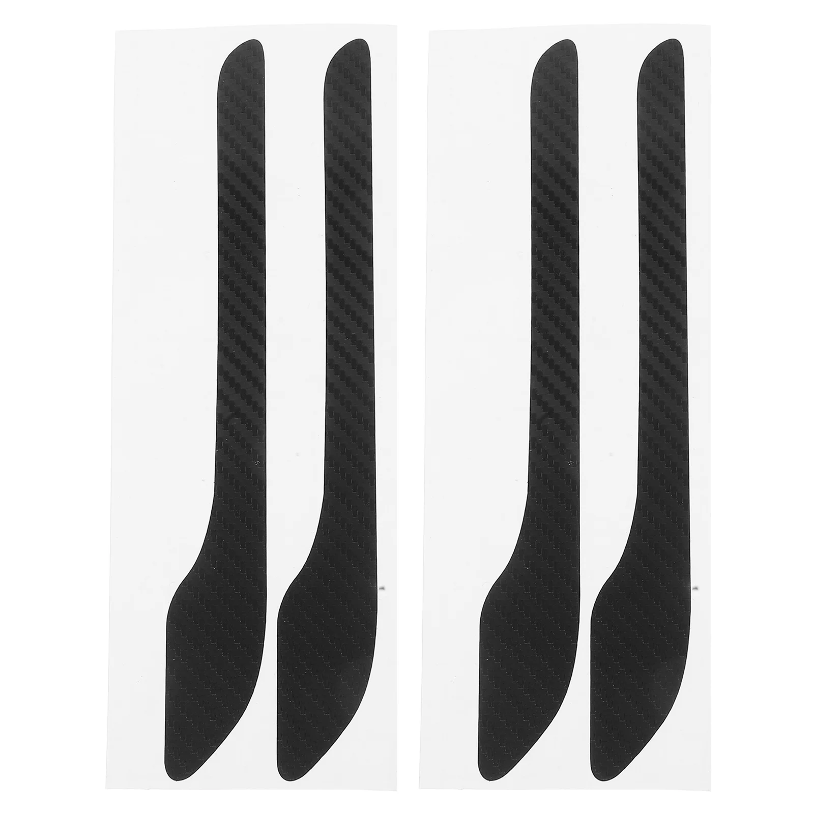 

4pcs Car Handle Covers Carbon Fiber Tpu Anti-Scratch Protection Sticker Exterior Door Handle Wraps For Car Door Edge