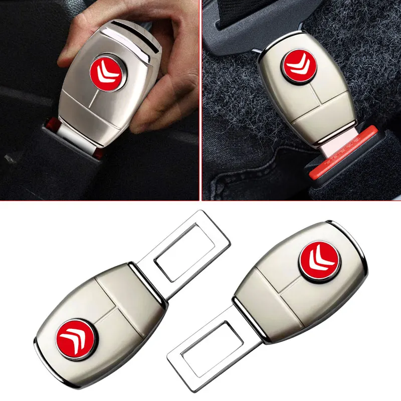 

1/2Pcs Car Seat Belt Clip Extender Safety Seatbelt Lock Buckle Plug for Citroen DS DS3 DS4 DS5 DS5LS DS6 C1 C2 C3 C4 C5 C6 C4L