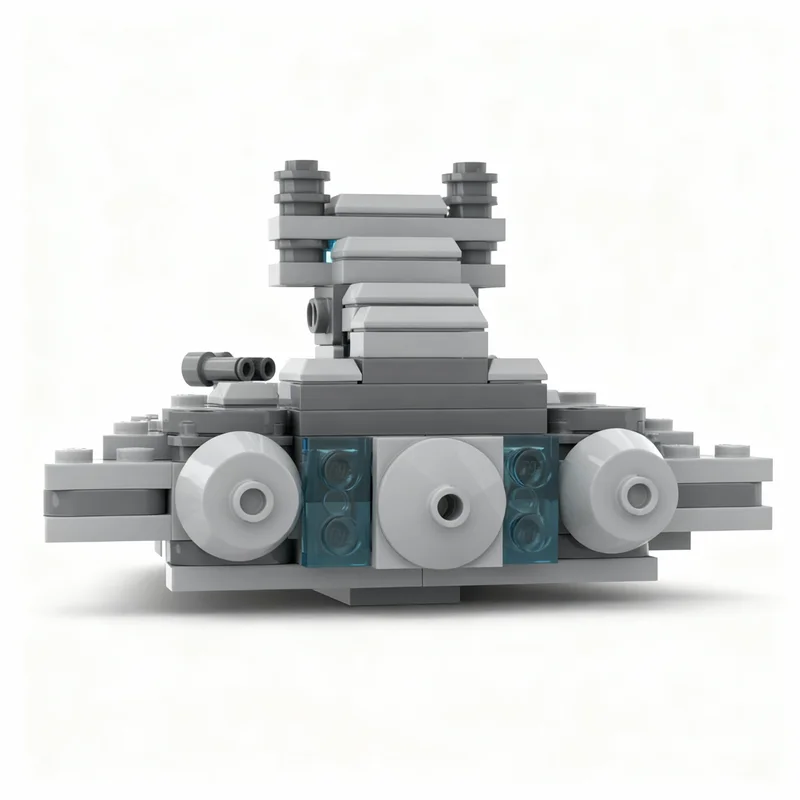 154pcs MOC Star Battle Imperial-Class Star-Destroyer 2x Model Building Blocks Architecture Idea Collection Creative Art DIY 3D