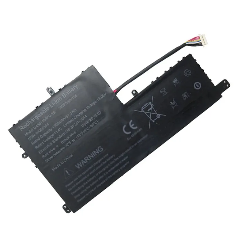 UGB New Laptop Battery For MEDION AKOYA E16423 MD62557 MD62558 MD62559 MD62569 MD62571 11.4V 4500mAh 51.3Wh