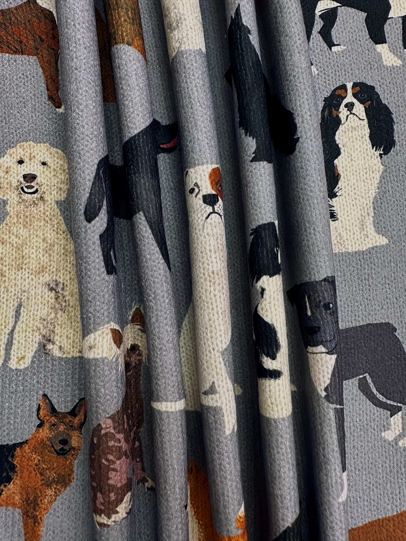 Women T‑shirt Multi Breed Dog Full Print Crew Neck Long Sleeve Autumn Winter Casual Daily Tee Top Women's Clothes