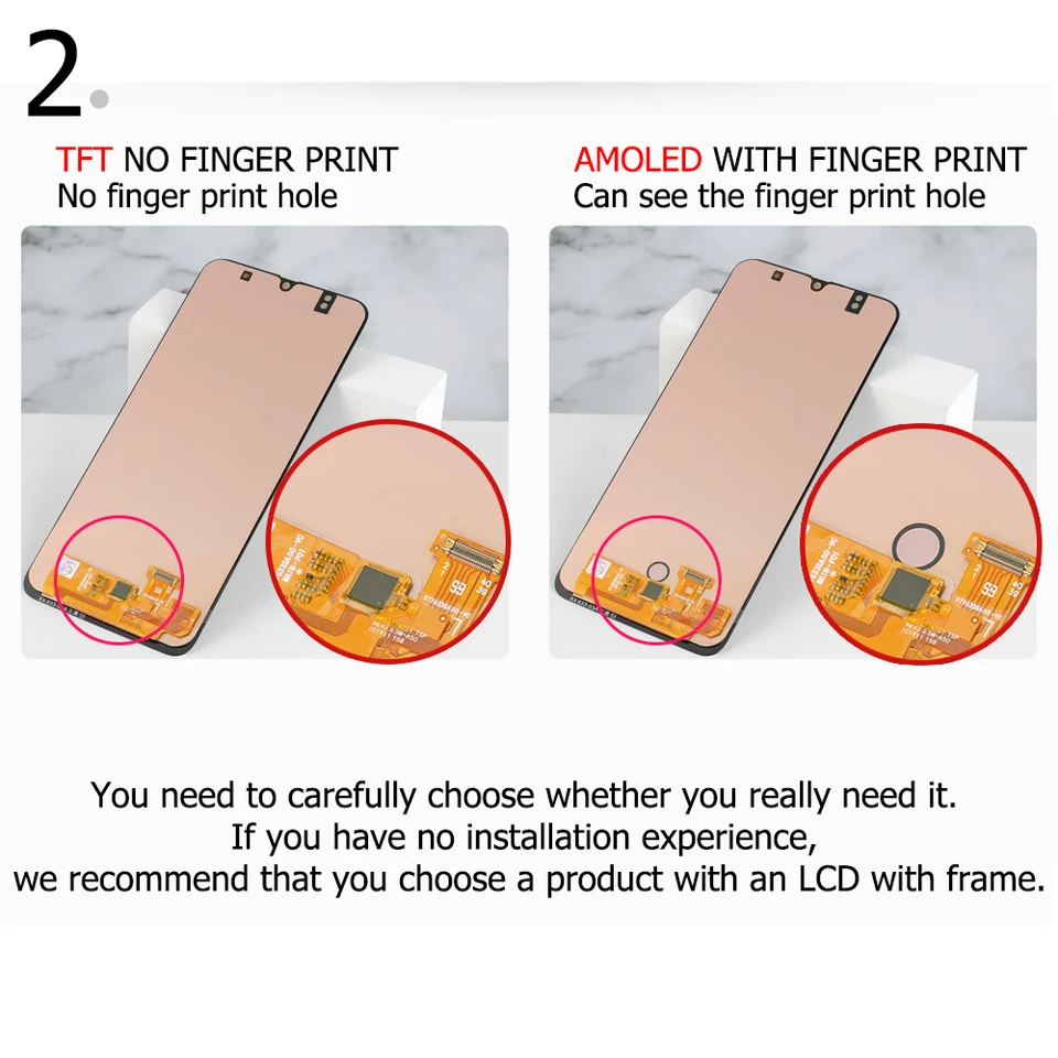 Pantalla AMOLED LCD para Samsung Galaxy A30s Display LCD Touch Screen Digitizer Assembly para Samsung A307F A307FN Repuesto de Pantalla 4