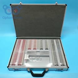 New Optometric Premium Trial Lens Set PL266-B10 266 pcs  Optical Len Rim reduced Aperture 26mm Plastic Rim with Aluminum Box