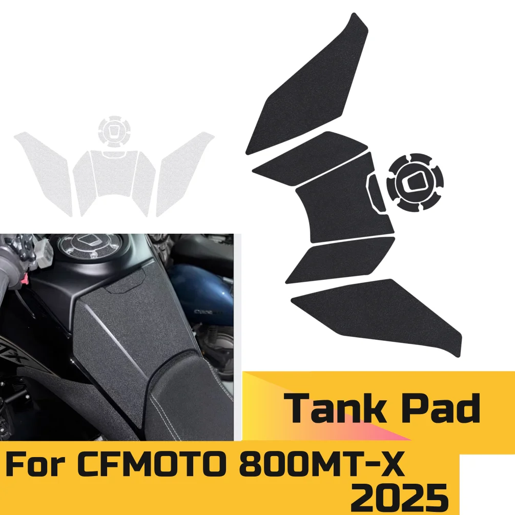 

800MTX 800MT-X Side Fuel Tank Stickers Waterproof Pad PVC Sticker For CFMOTO 800 MT-X MTX MT X 2025 Motorcycle Accessories