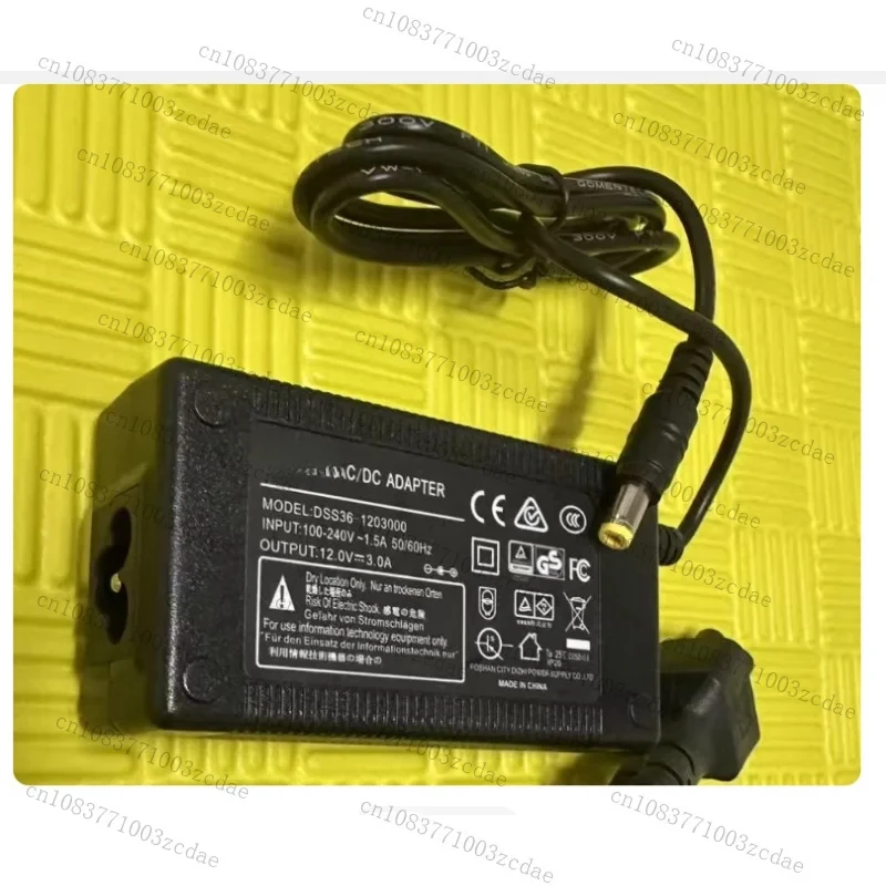 Strong Robustness FOR  Dss DSS36-1203000 12V 3A AC Adapter Power Supply Charger  5.5*2.1mm LY