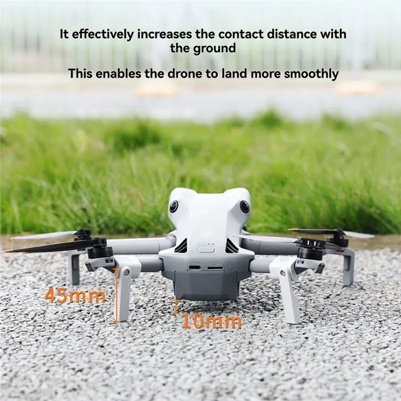 For DJI Mini 5 Pro Landing Gear Leg Foldable Extended Kit Kickstand Folding Height Enhancement Drone Accessories