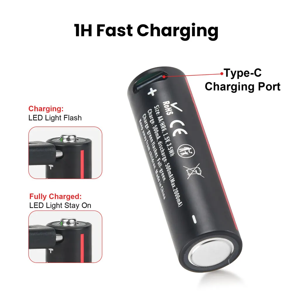 リチウムイオン電池,充電式,2〜20ユニット,1.5 V,aa,1.5ボルト,カメラ,懐中電灯用