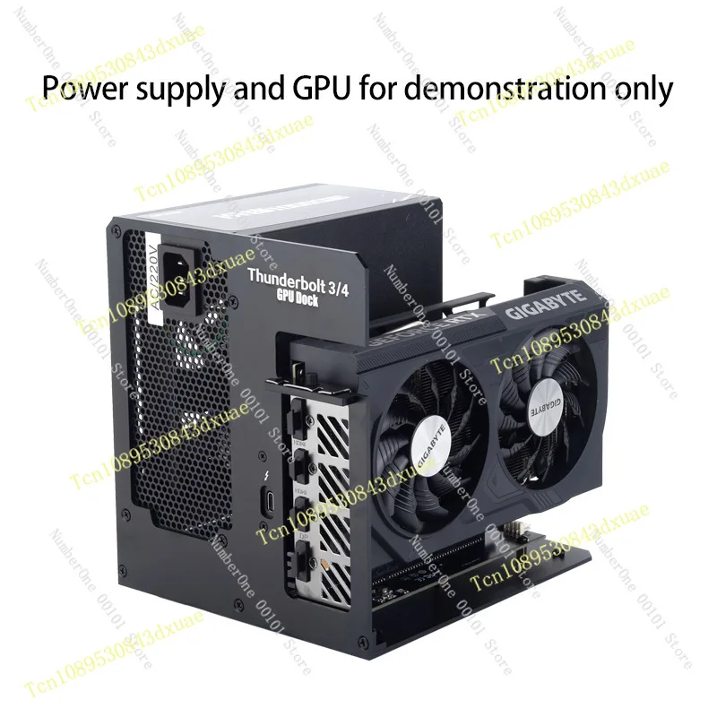 Thunderbolt 3 /4 eGPU Dock Thunderbolt 3/4 docking station, widely compatible with a variety of graphics cards