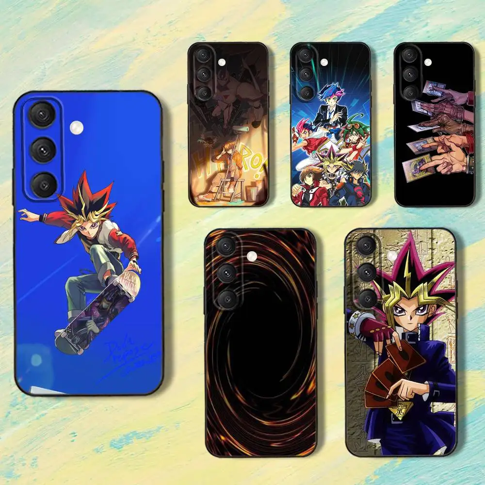 

C-Card Y-Yu-Gi-Oh GX-es Phone Case For Samsung S25,S24,S10,S22,S21,S20,S23,Ultra,Plus,Lite,FE,Soft Silicone Black Cover