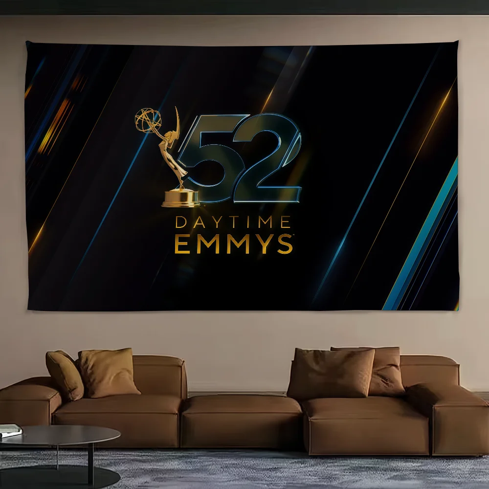 52 جائزة إيمي النهار 2025 علم للتخييم في الهواء الطلق بار نزهة ديكور منزلي للحفلات راية الحلي