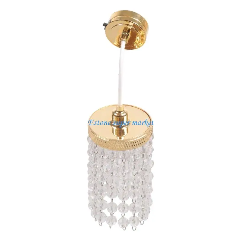 090B Doll House Bedroom Ceiling Lamp Model Furniture Model Accessories Teenager